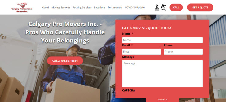 Calgary Professional Movers Inc.